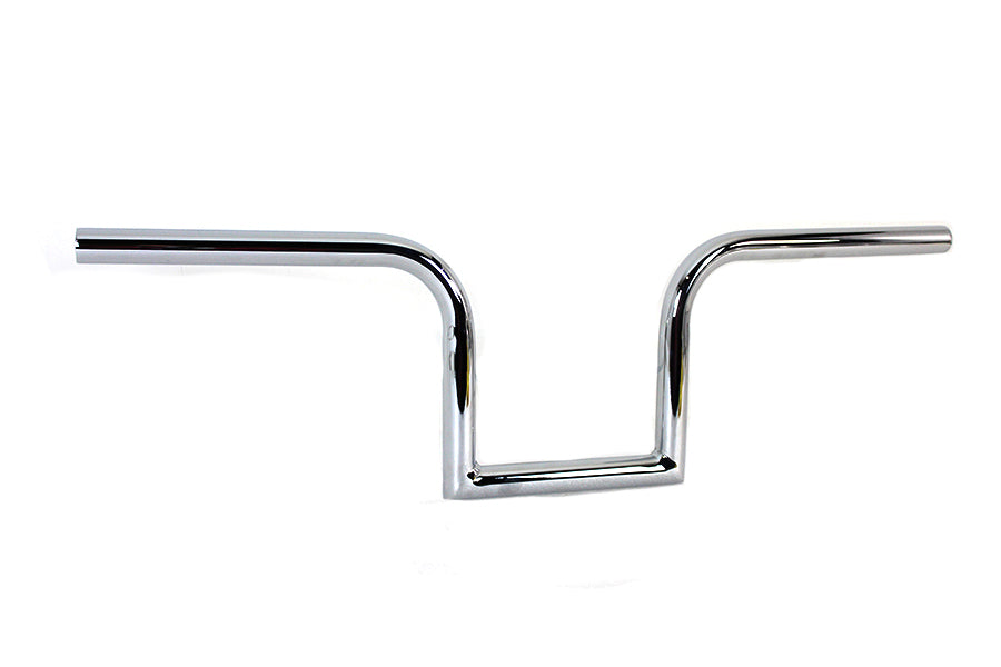 8" Frisco Style Handlebar Smooth Chrome For Harley-Davidson