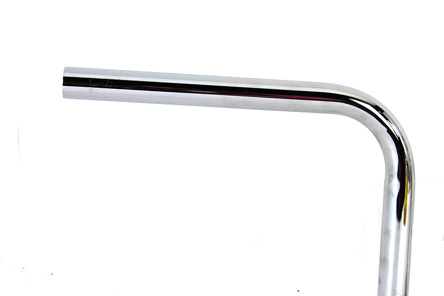 8" Frisco Style Handlebar Smooth Chrome For Harley-Davidson