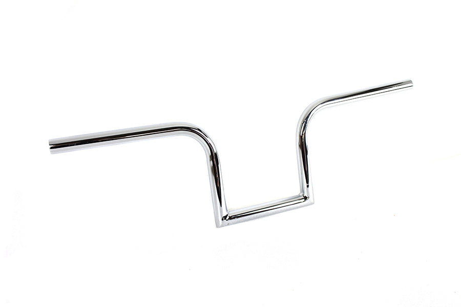 8" Frisco Style Handlebar Smooth Chrome For Harley-Davidson