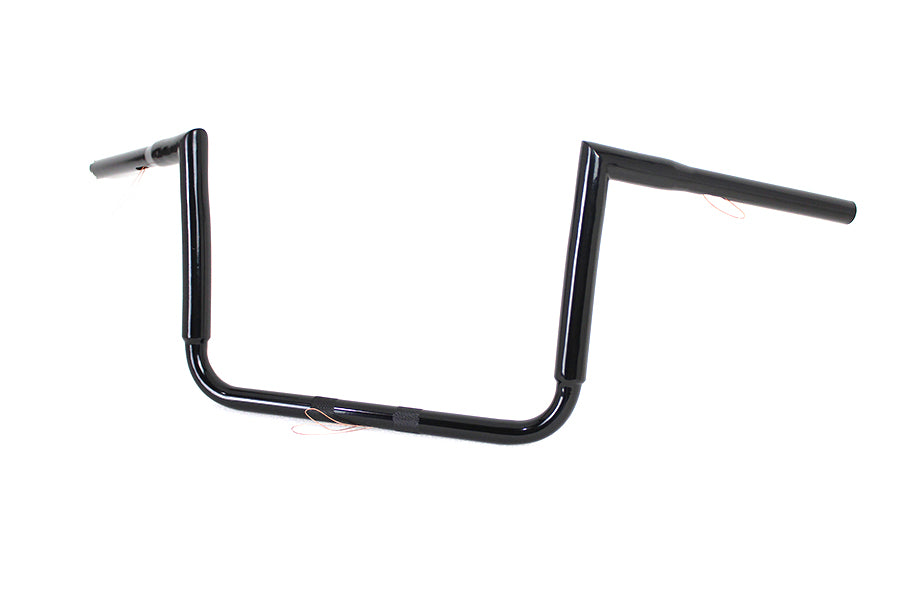 12" Black Batwing Chizeled Handlebar For Harley-Davidson Touring 2014 And Later