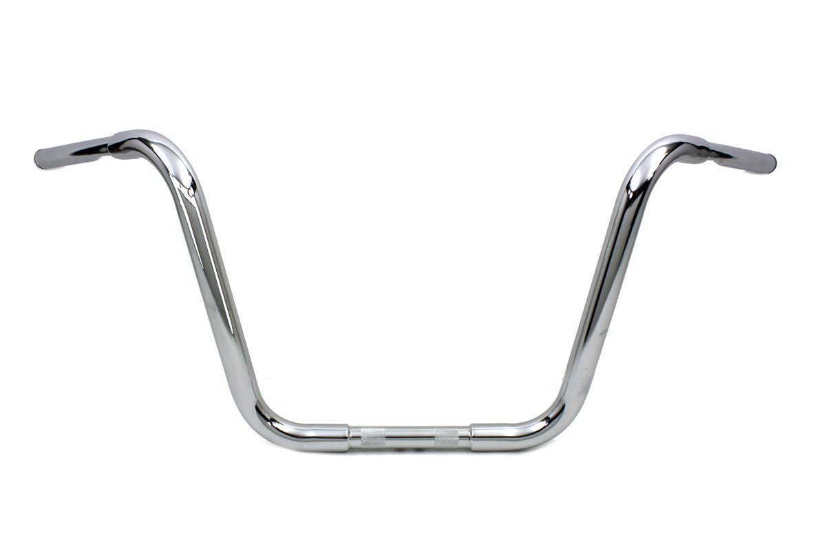 14" Fat Ape Hanger Handlebar Dimpled Chrome For HArley-Davidson