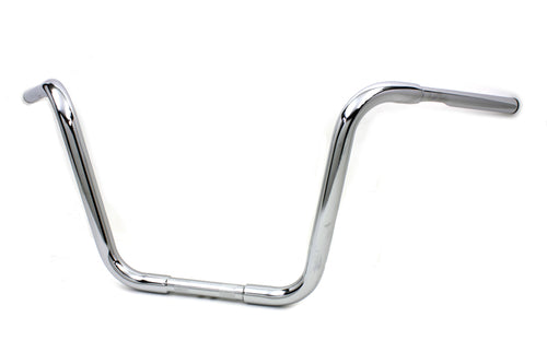 14" Fat Ape Hanger Handlebar Dimpled Chrome For Harley-Davidson