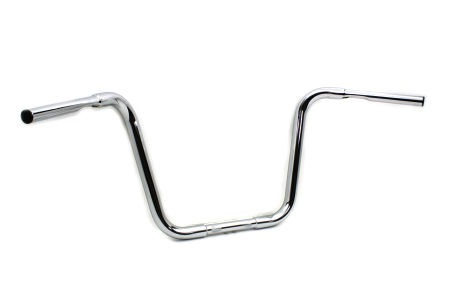 Manillar Fat Ape Hanger de 14" cromado con hoyuelos para Harley-Davidson