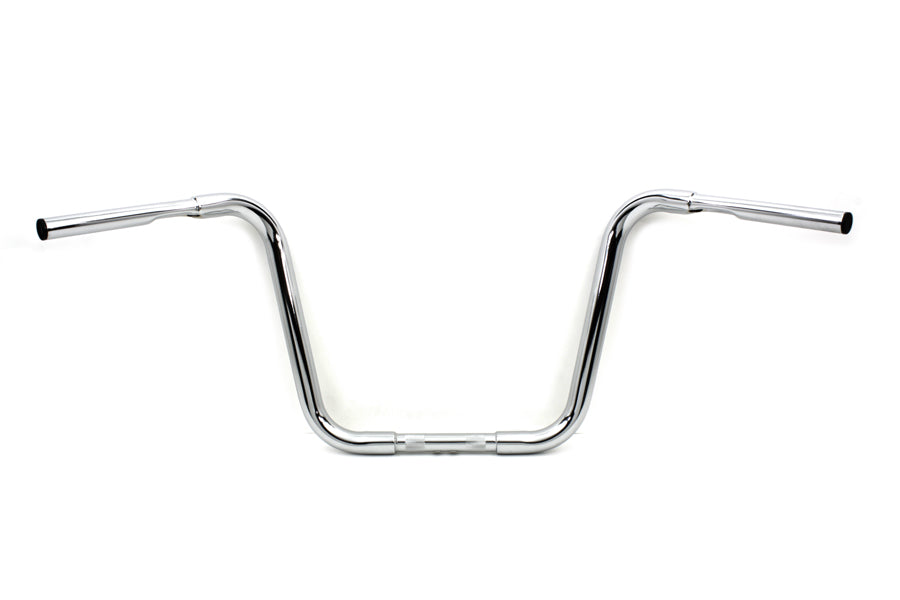 Manillar Fat Ape Hanger de 14" cromado con hoyuelos para Harley-Davidson