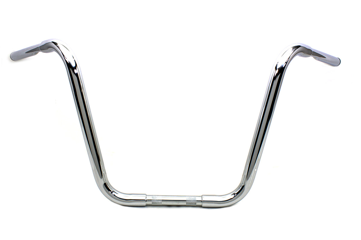 16" Buffalo Ape Hanger Handlebar Chrome Dimpled For Harley-Davidson