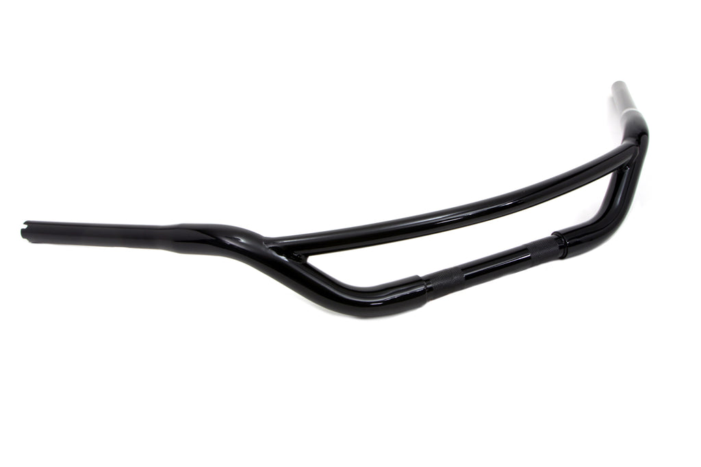1-1/4" Hollywood Handlebar Black Internal Wiring For Harley-Davidson Springer