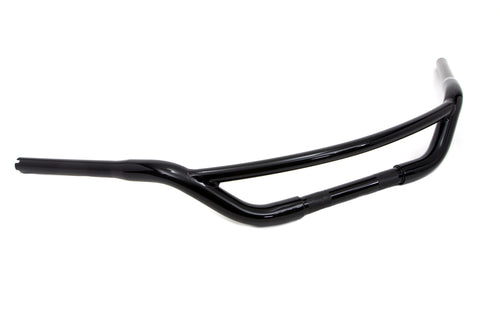 1-1/4" Hollywood Handlebar Black Internal Wiring For Harley-Davidson Springer