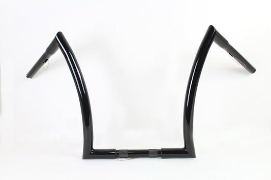 16" Z Handlebar Black For Harley-Davidson