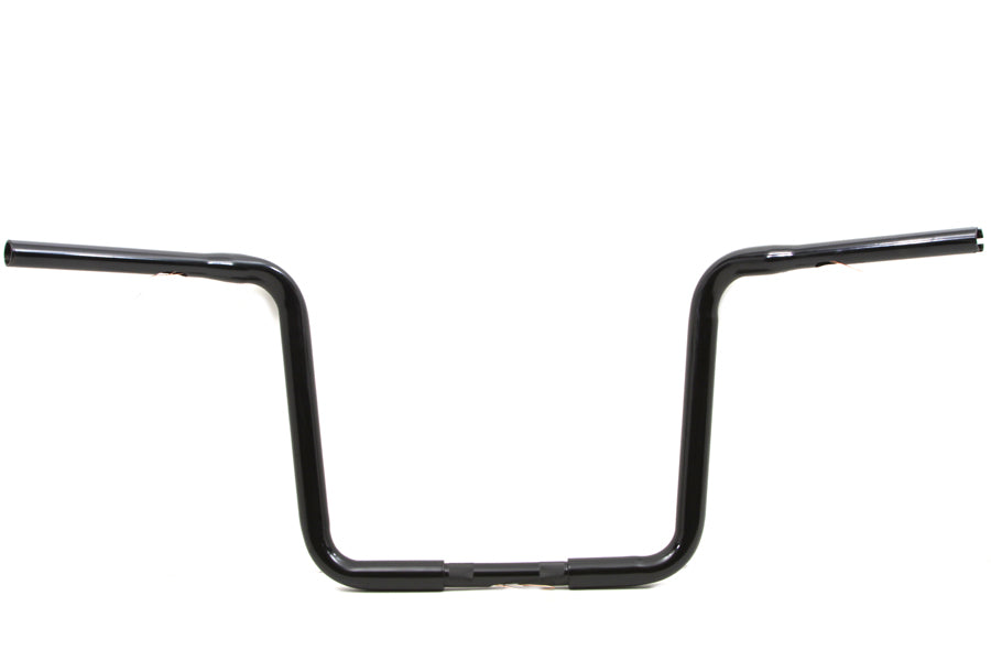 Manillar negro de cuerpo ancho de 14" Ape Hanger de 1-1/4" para Harley-Davidson