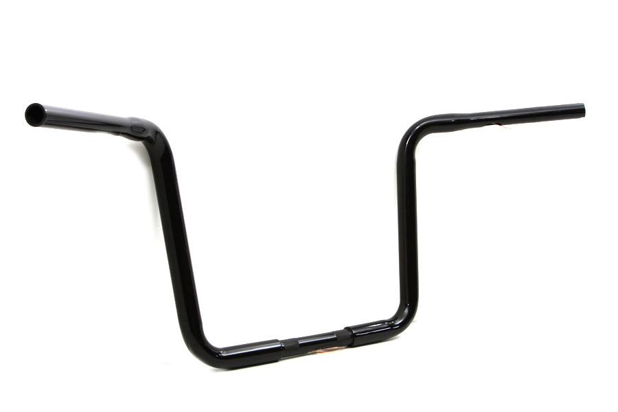 14" Ape Hanger Wide Body 1-1/4" Black Handlebar For Harley-Davidson
