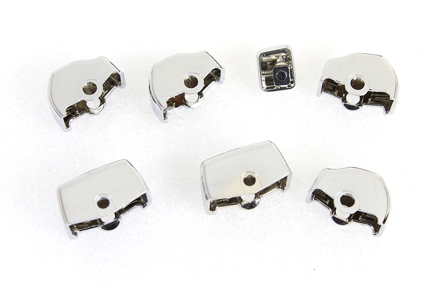 Chrome Switch Cap Kit For Harley-Davidson 2011 And Later