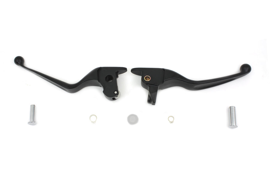 Black Hand Control Lever Kit For Harley-Davidson Touring 2014-2016