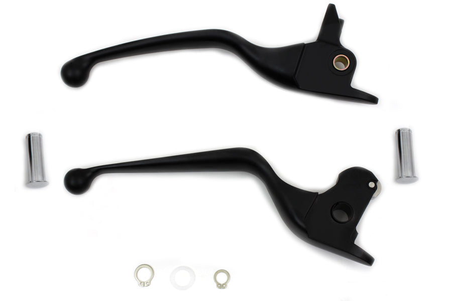 Kit de palanca de control de mano negra para Harley-Davidson Touring 2014-2016