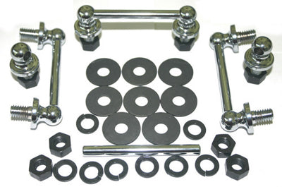 Chrome Saddlebag Hanger Set For Harley-Davidson 1936-1957