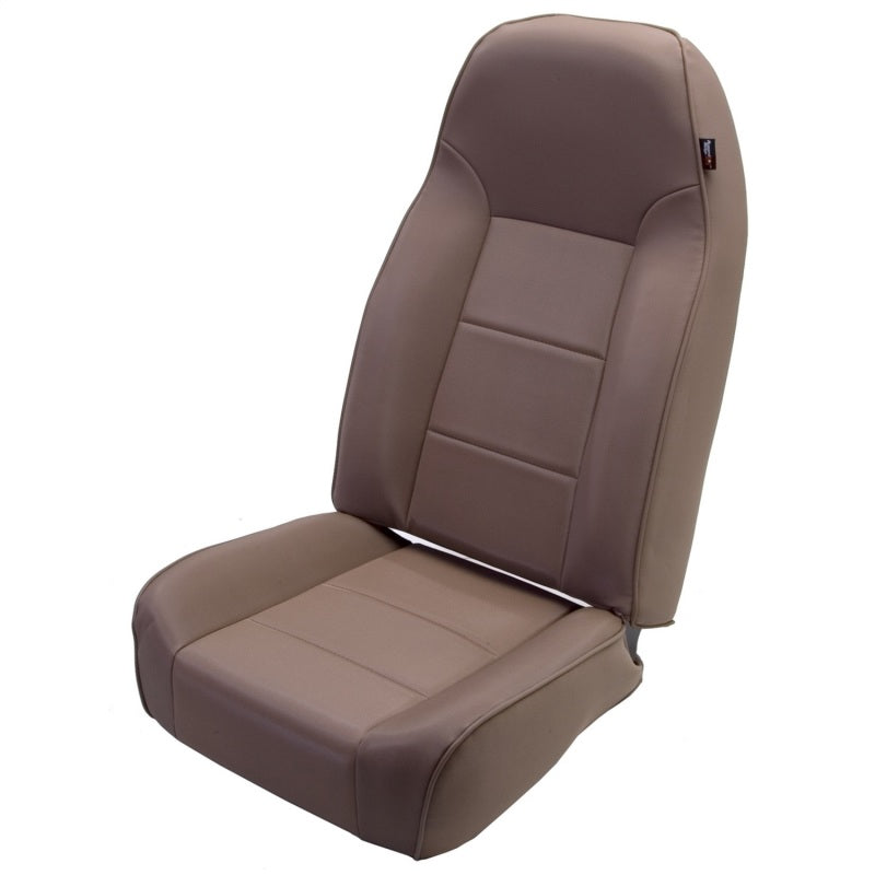 Asiento delantero con respaldo alto Rugged Ridge no reclinable en color tostado 76-02 CJ&amp;Wrangl