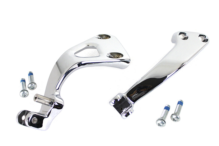 Mid Control Mounts Chrome For Harley-Davidson Softail Milwaukee Eight M8