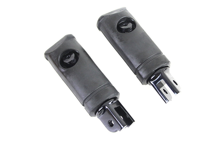 Footpeg Assembly Set Black For Harley-Davidson Replaces OEM: 50501106