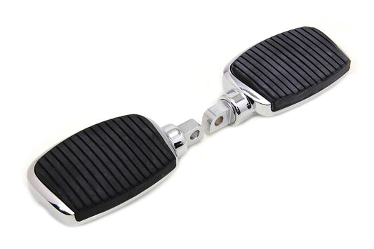 Chrome Mini Footboard Kit Small For Harley-Davidson