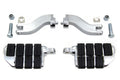 Iso Wide Passenger Footpeg Kit For Harley-Davidson Touring 1993 And Later