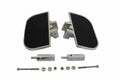 Passenger mini footboard set rubber style for Harley-Davidson