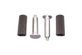 Rear Buddy Seat Footpeg Set Chrome For Harley-Davidson 1938-1964