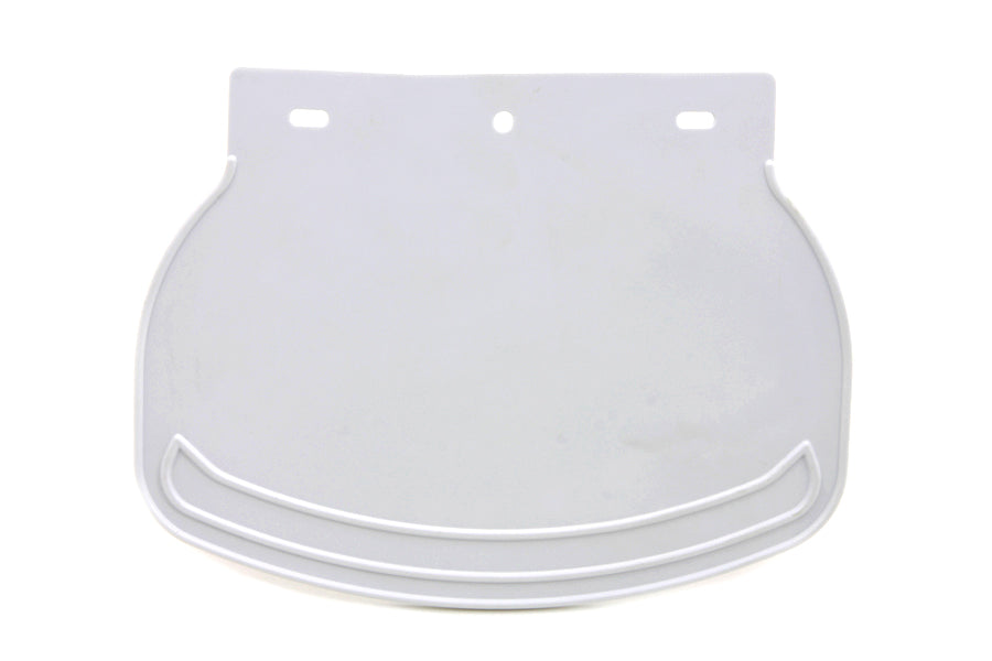 Guardabarros Delantero O Trasero Guardabarros Caucho Liso Blanco Para Harley-Davidson