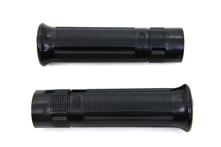 Black Beck Plastic Grip Set For Harley-Davidson And Indian 1915-1952