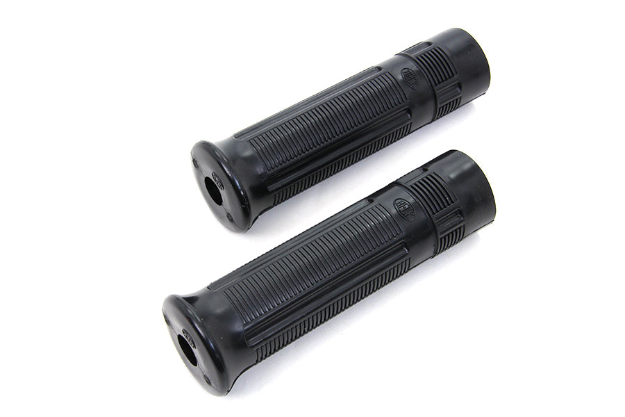 Black Beck Plastic Grip Set For Harley-Davidson And Indian 1915-1952