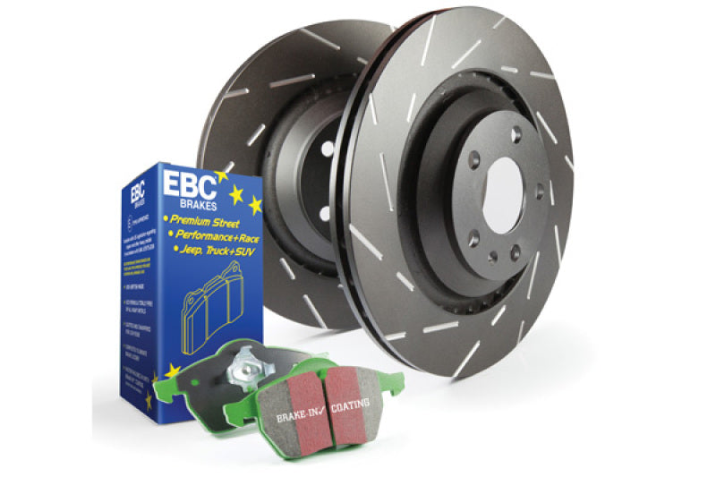 EBC S2 Kits Greenstuff Pads and USR Rotors For Subaru