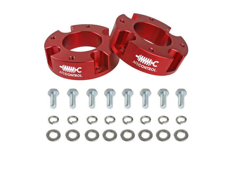 Kit de nivelación aFe CONTROL 2.0 IN 07-21 Toyota Tundra - Rojo
