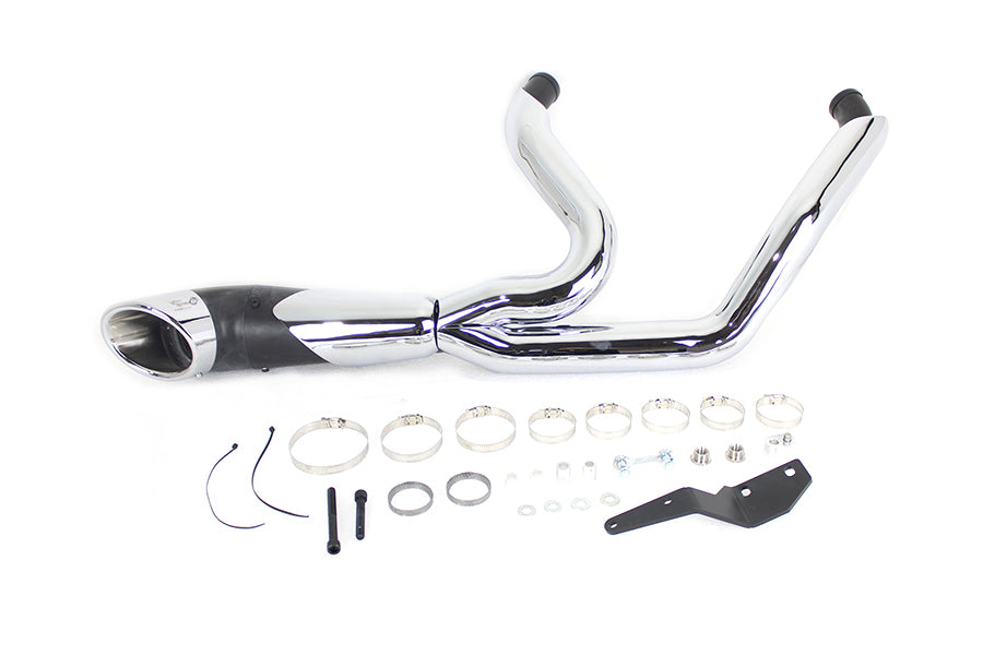 Sistema de escape estilo Lakester para Harley-Davidson Touring Milwaukee Eight