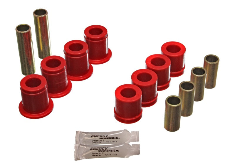 Energy Suspension For 87-95 Nissan Pathfinder 2WD/4WD Red Front Control Arm Bushing Set