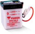 Yuasa 6N4-2A-8 Konventionelle 6-Volt-Batterie