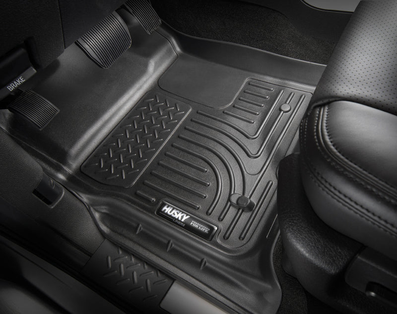 Husky Liners 15-17 Ford Explorer WeatherBeater Schwarze Bodenmatten vorne