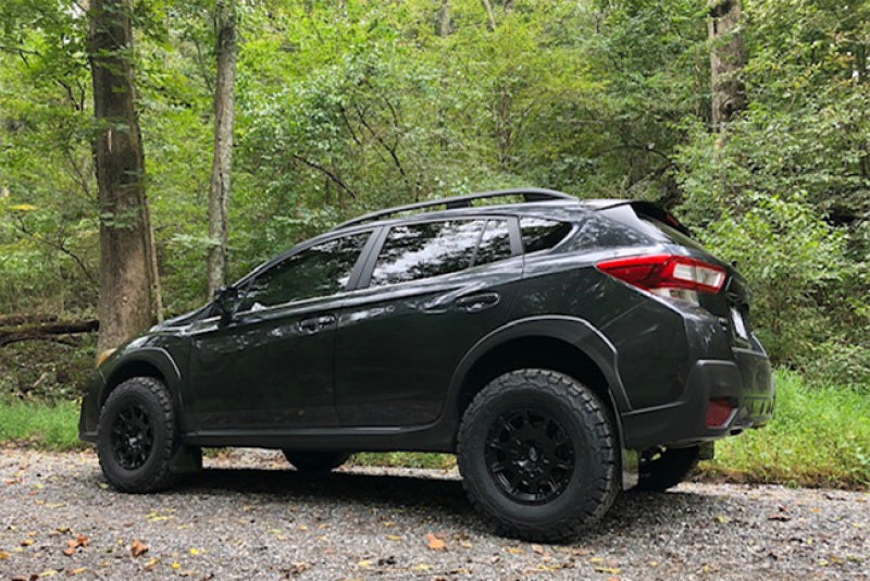 Rally Armor 18-22 Subaru Crosstrek Lift/AT Roter UR-Schmutzfänger mit weißem Logo
