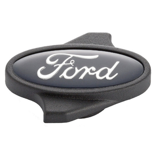 Tuerca para filtro de aire con logotipo de Ford Racing en acabado negro