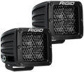 Rigid Industries D Series PRO Midnight Edition - Spot - Diffused - Pair