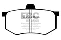EBC 08-16 Mitsubishi Lancer Evo 10 2.0 Turbo (1-teiliger Rotor) Ultimax2 Bremsbeläge hinten