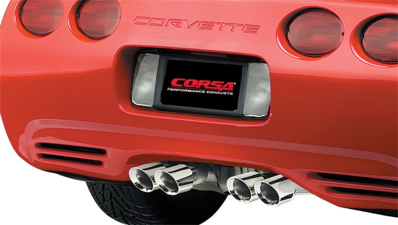 Corsa 97–04 Chevrolet Corvette C5 Z06 5,7 l V8 polierter Xtreme Axle-Back-Auspuff
