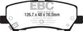 EBC 15+ Ford Mustang 2.3 Turbo Redstuff Rear Brake Pads