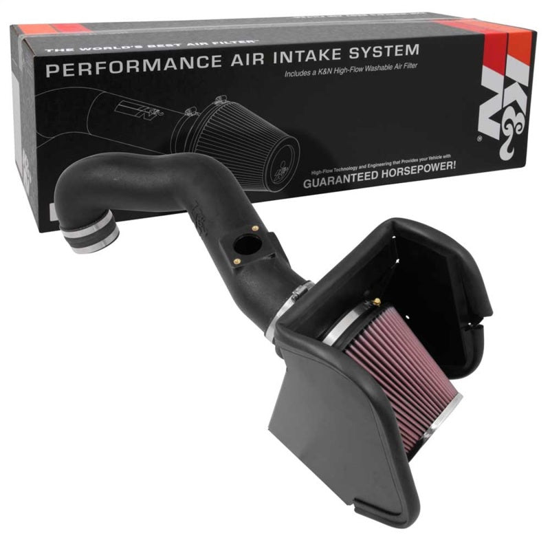 K&N For 16-17 Nissan Titan XD V8-5.0L DSL 63 Series Aircharger Performance Intake