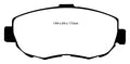EBC 93-97 Lexus GS300 3.0 Yellowstuff Front Brake Pads