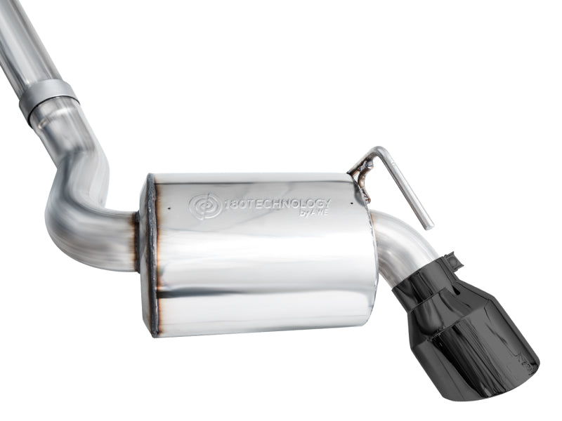 AWE Für 2023 Für Nissan Z RZ34 RWD Touring Edition Catback Auspuff System w/Diamant Schwarz Tipps