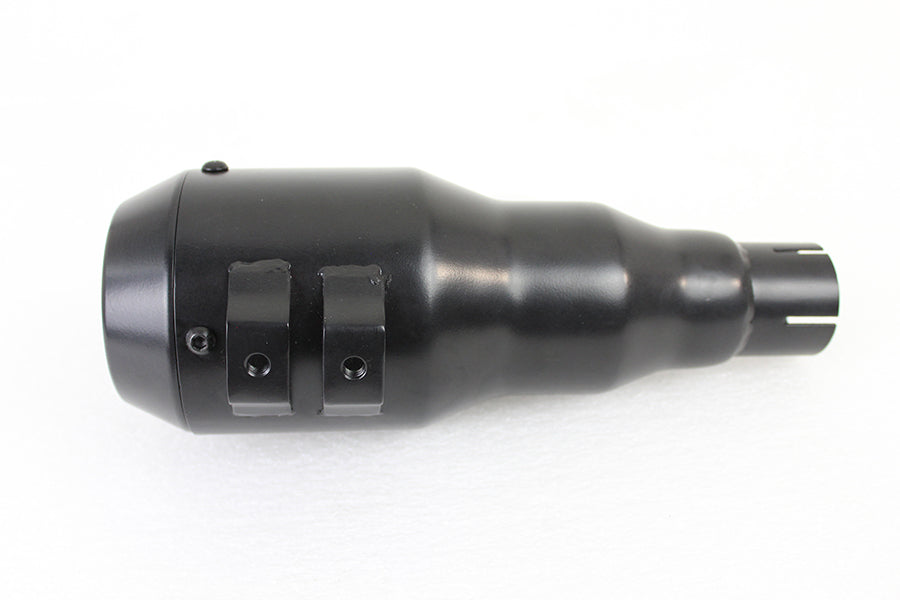 Black Mini Grenades Exhaust Muffler Set For Harley-Davidson