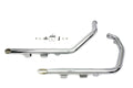 Exhaust Drag Pipe Set Slash Cut For Harley-Davidson Sportster 2004-2013