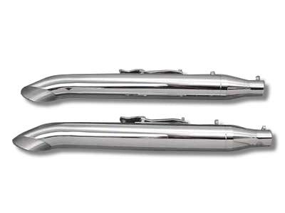 Universal 3" Turn Out Muffler Set For Harley-Davidson