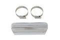 Universal Exhaust 6" Heat Shield Grooved Style For Harley-Davidson