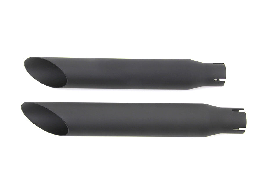 Universal Black Slash Slip-On Muffler Set For Harley-Davidson