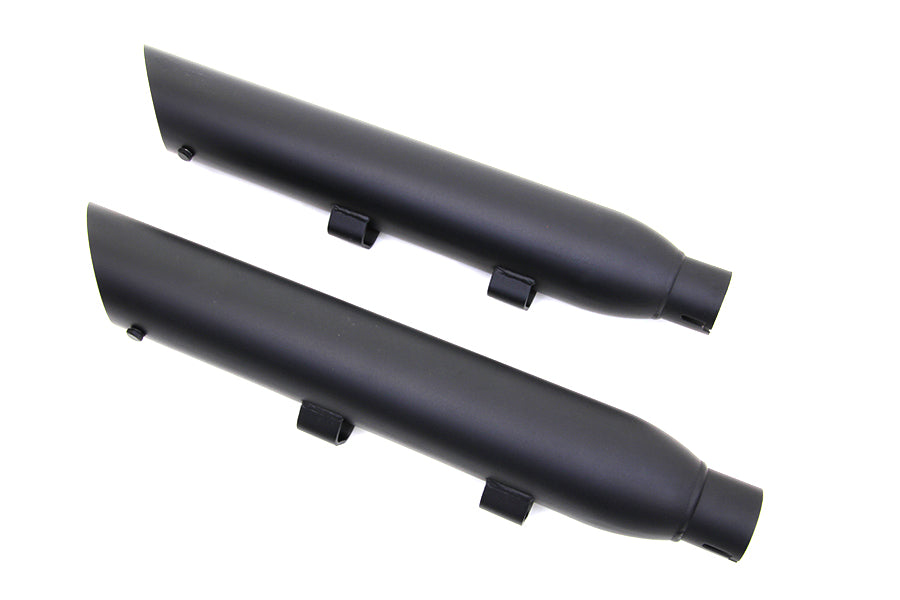 Black Street Cannon Slip-On Mufflers For Harley-Davidson Sportster 2014-2022