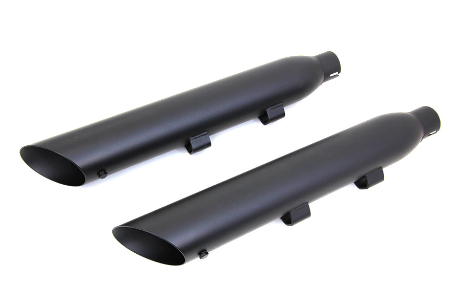 Black Street Cannon Slip-On Mufflers For Harley-Davidson Sportster 2014-Later